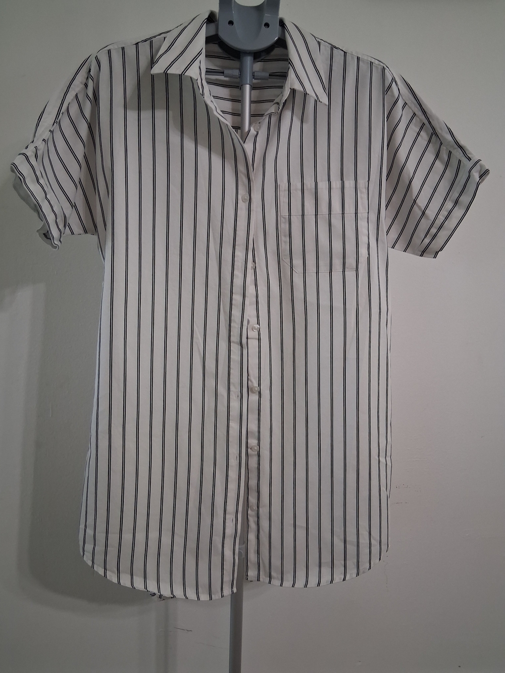 Women's Short Sleeve Shirt Dress